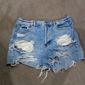 American eagle mom shorts